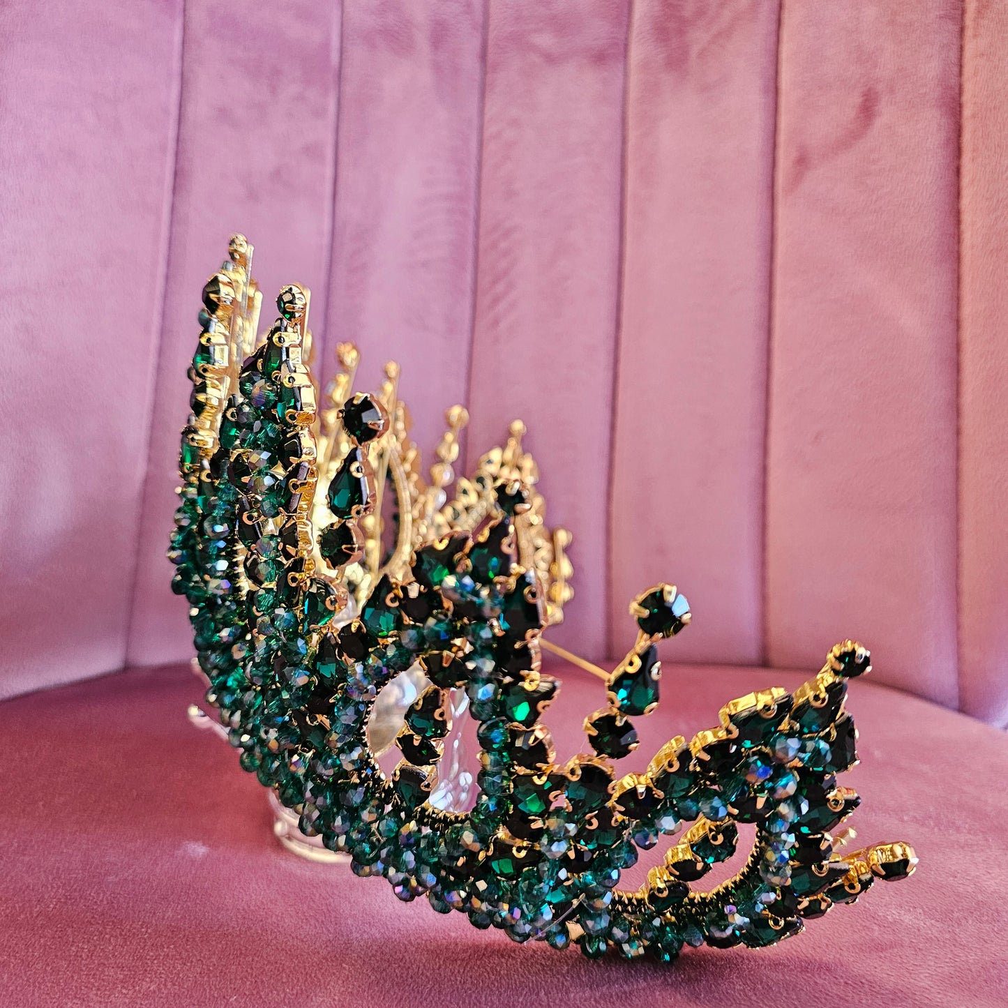 Emerald Green Tiara MQ 1