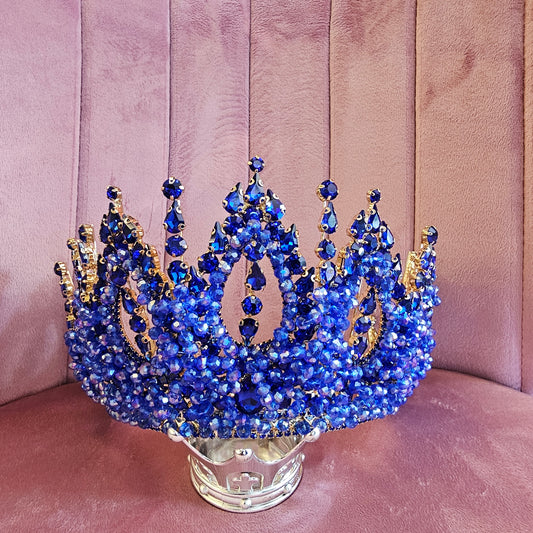 Royal Blue Tiara MQ Style 3