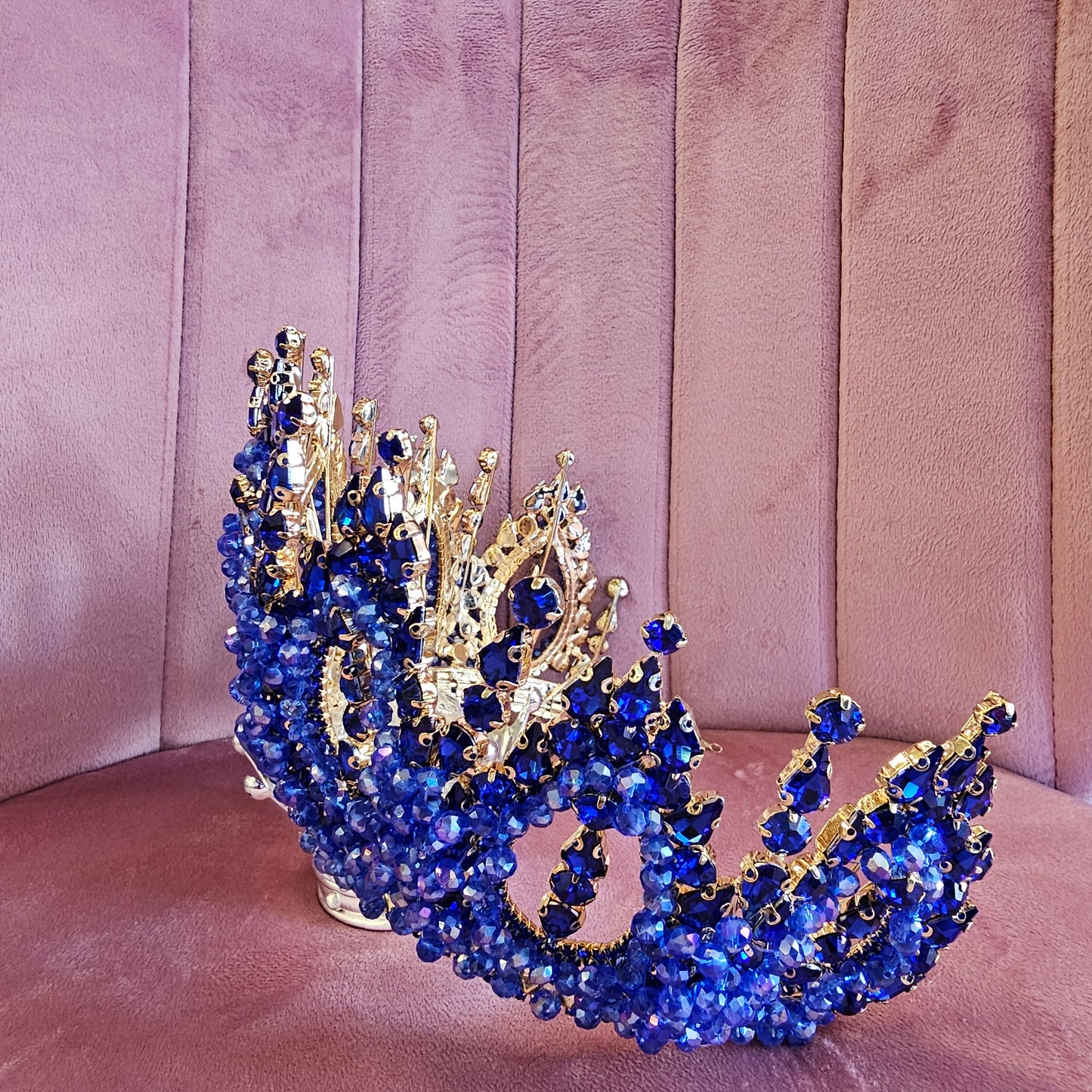 Royal Blue Tiara MQ Style 3