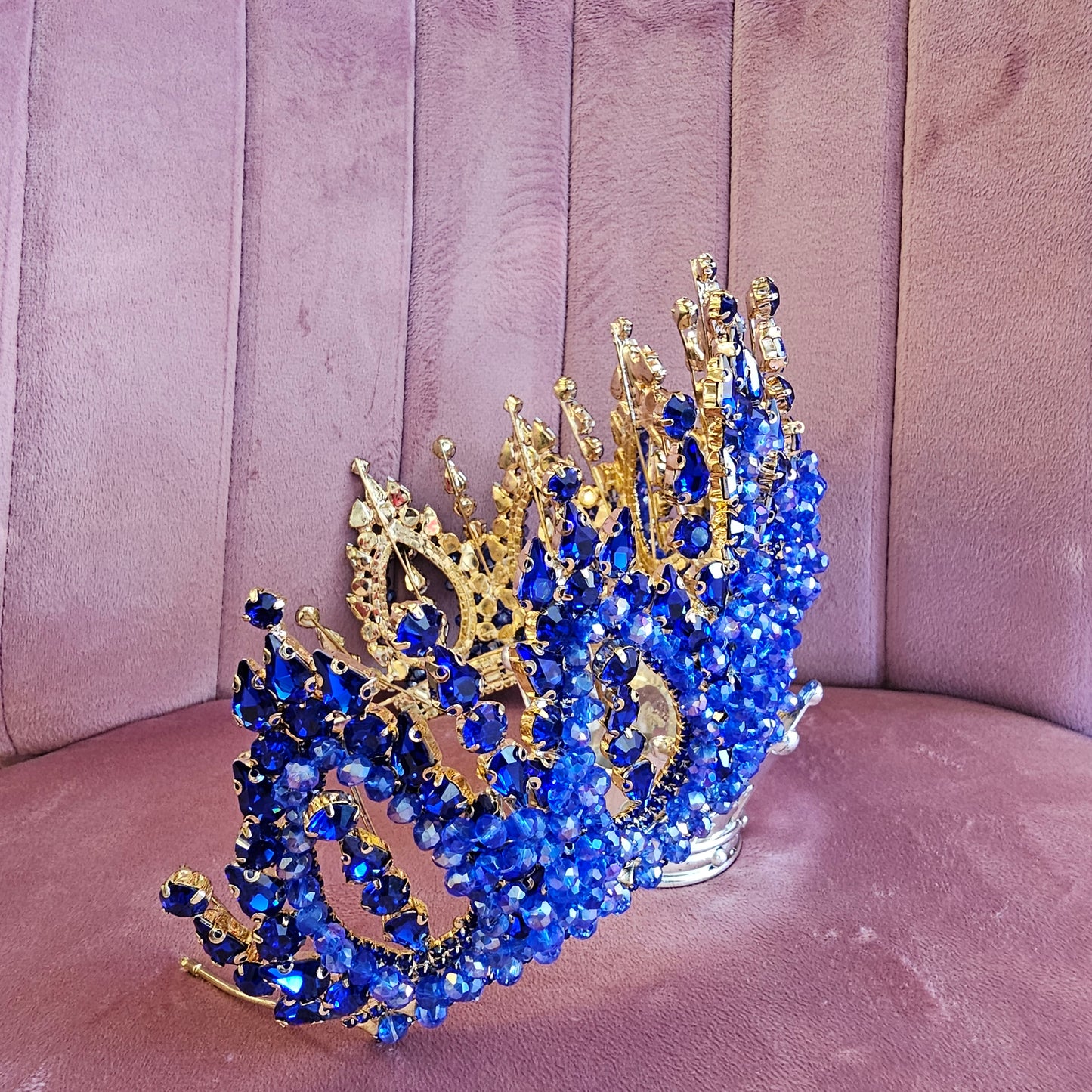 Royal Blue Tiara MQ Style 3