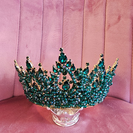 Emerald Green Tiara MQ Style 4