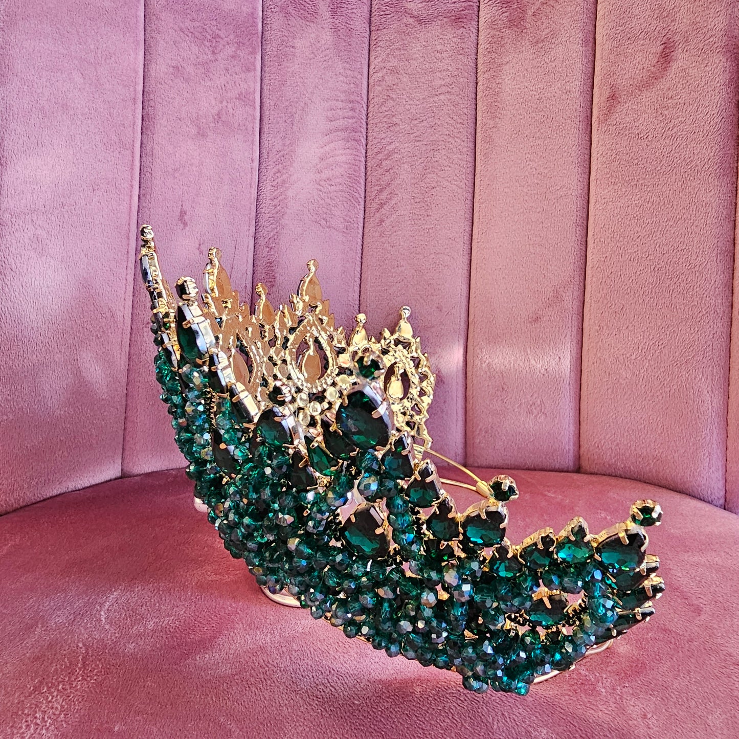 Emerald Green Tiara MQ Style 4