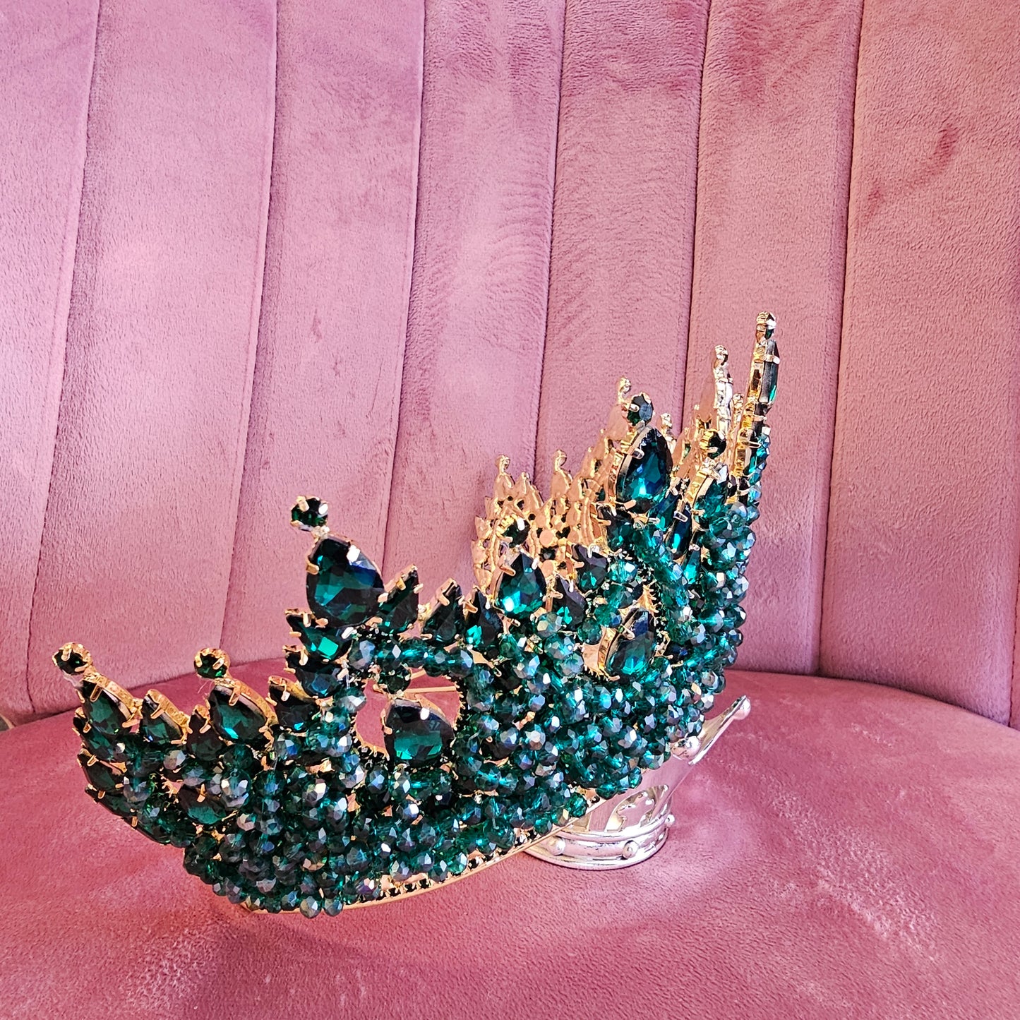 Emerald Green Tiara MQ Style 4