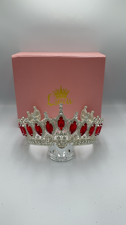 Ruby Red Tiara MQ style 25