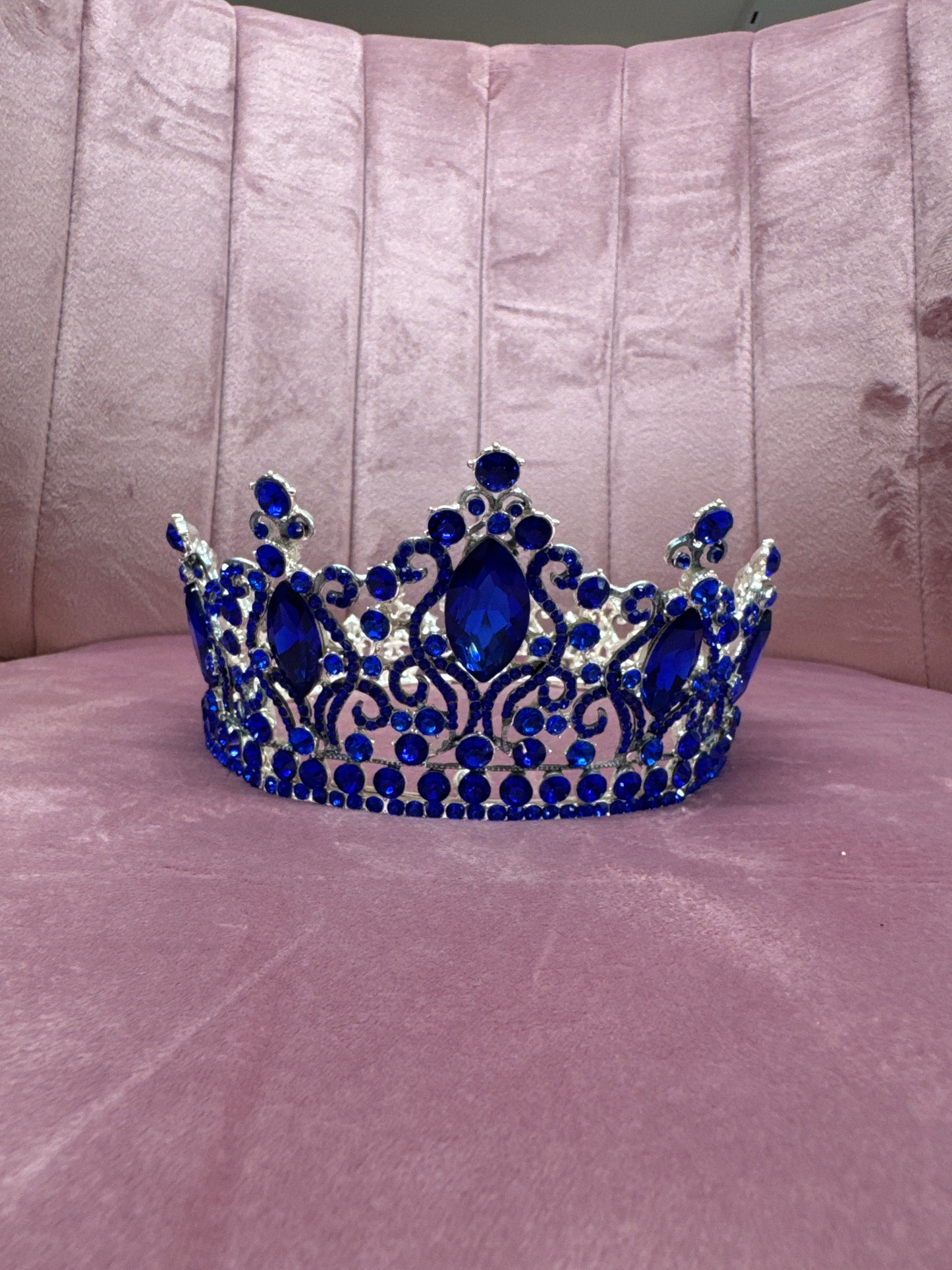 Midnight Blue Tiara MQ Style 9