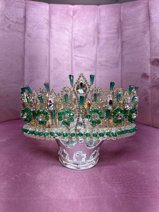 Myrtle Green Tiara MQ style 8