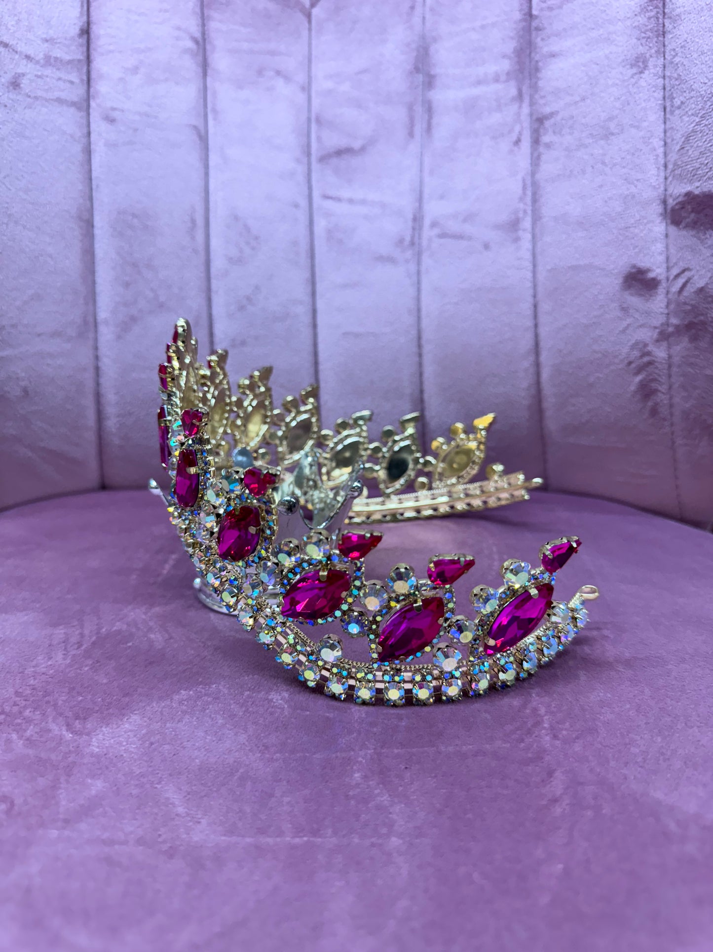 Pink Ruby Tiara MQ style 5